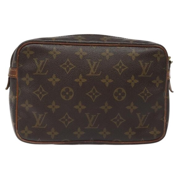 LOUIS VUITTON Monogram Compiegne 23 Clutch Bag - Picture 3 of 16